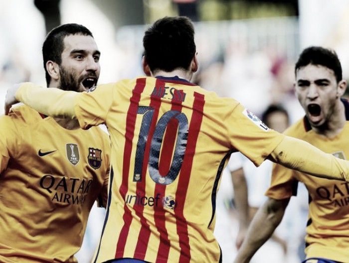 Malaga CF 1-2 FC Barcelona: Barcelona get crucial away win