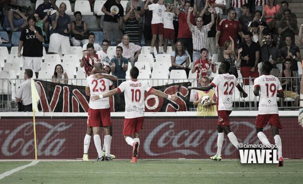 El gol del Almería, mejor jugada de la jornada según la LFP