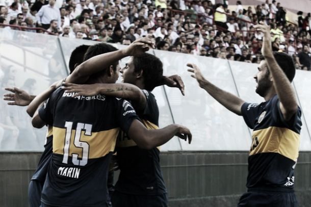 Boca pisó fuerte en suelo chileno Boca pisó fuerte en suelo chileno