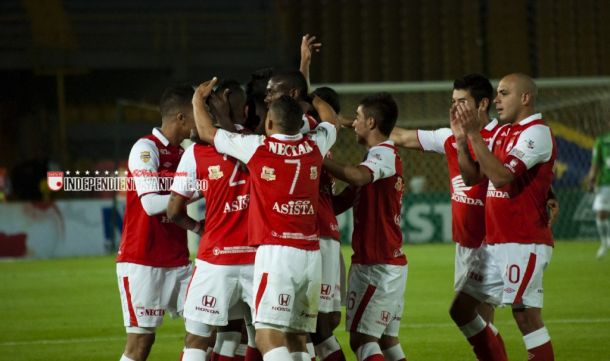 Independiente Santa Fe derrotó 2-1 a Junior y estará en la Copa Libertadores de 2014