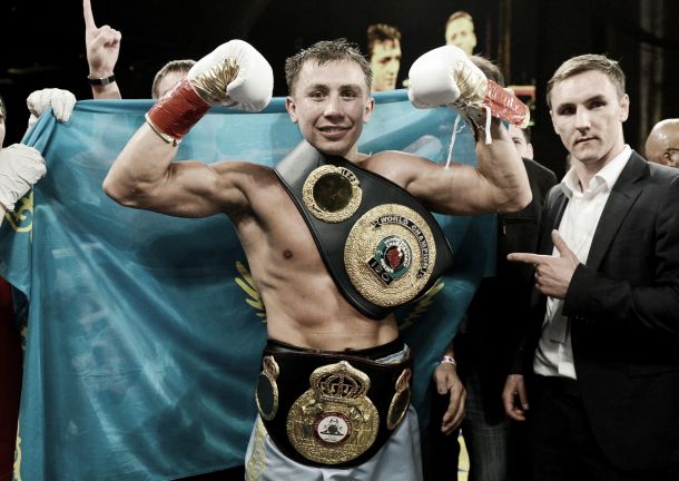Gennady Golovkin prepared to
make step down to fight Floyd Mayweather or Manny Pacquiao