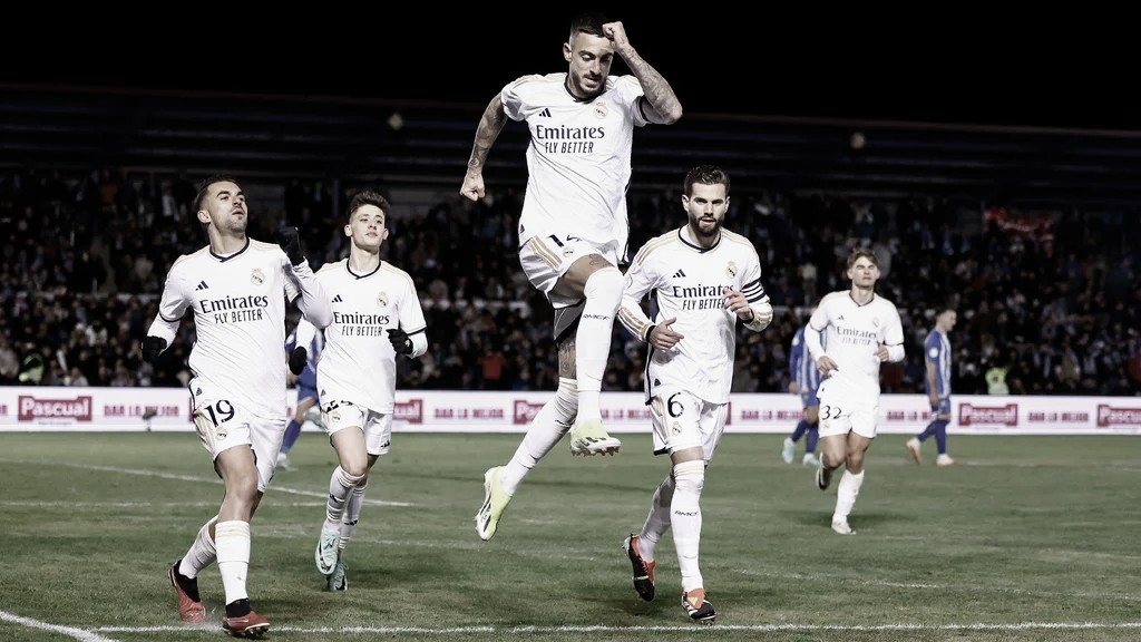 El Real Madrid rompe el hielo de Aranda en dos minutos