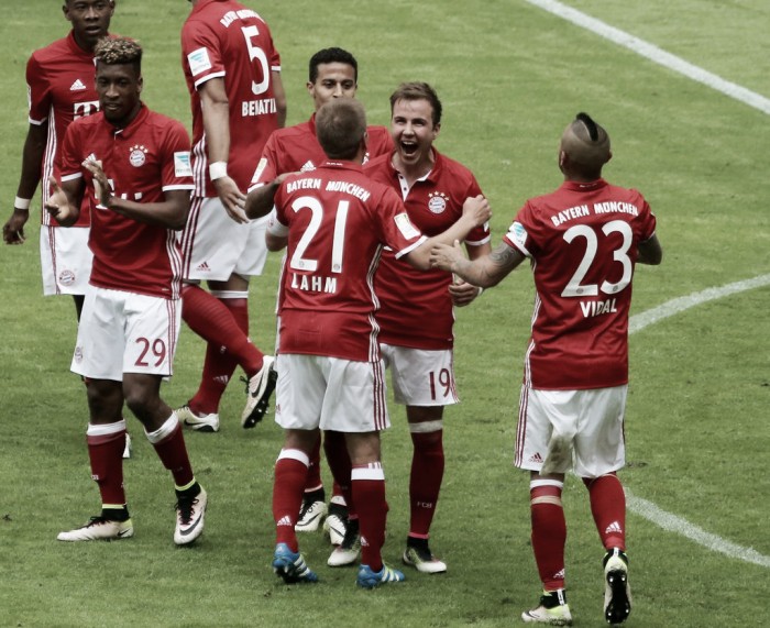 Bayern Munich 3-1 Hannover 96: Götze bags two as Bavarians round league campaign off in style