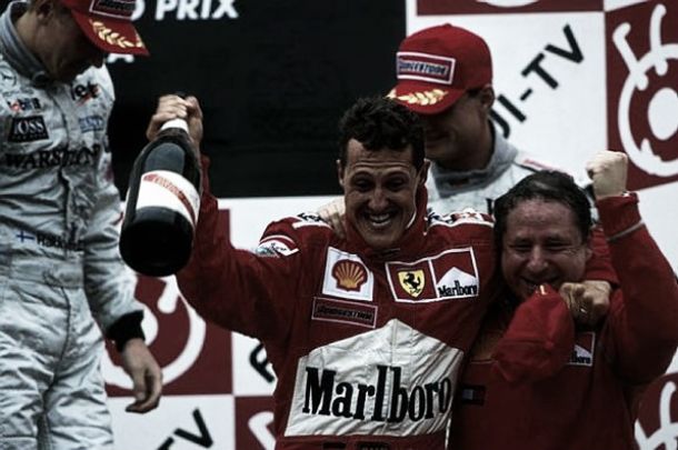 Previa histórica Gran Premio de Japón 2000: 'Il Cavallino' vuelve a reinar