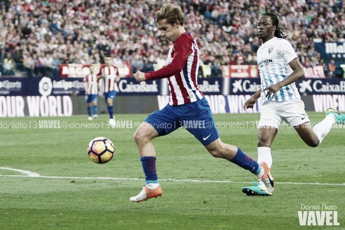 El Málaga no recibía cuatro goles desde 2015