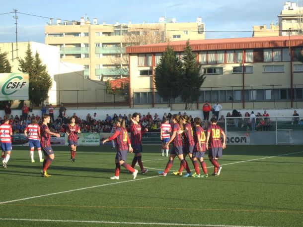 El Granada CF Femenino no pudo sorprender al FC Barcelona