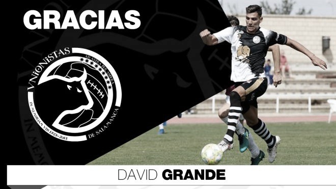 David Grande se marcha de Unionistas y abona una cantidad
por su rescisión David Grande se marcha de Unionistas y abona una cantidad
por su rescisión