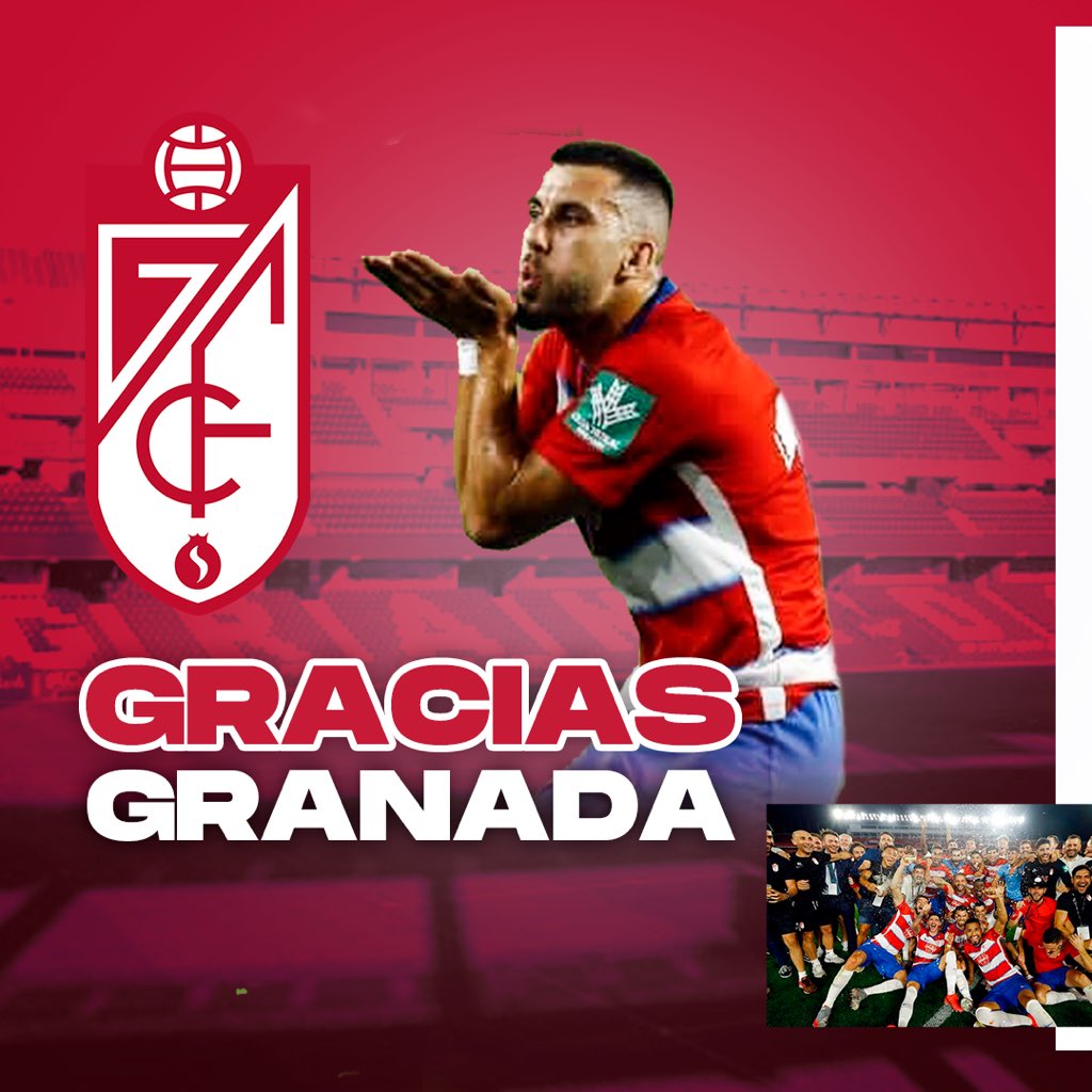 Fede Vico se despide agradecido del Granada CF