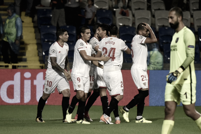 Istanbul Basaksehir - Sevilla FC: puntuaciones del Sevilla, ronda previa de Champions