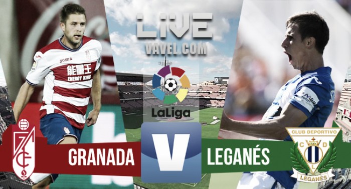 Resultado partido Granada FC vs CD Leganés en Liga 2016 (0-1)