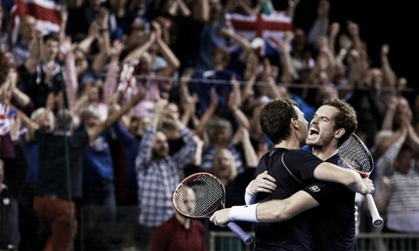 Davis Cup, i Murray stendono l'Australia. Argentina avanti in Belgio