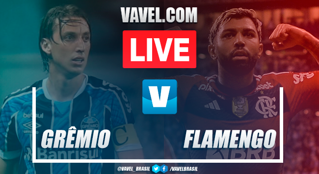 FLAMENGO X GRÊMIO TRANSMISSÃO AO VIVO DIRETO DA ARENA DO GRÊMIO