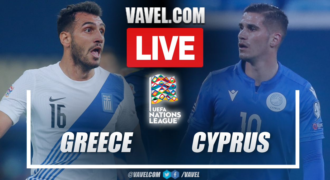 Highlights and Goals: Greece 3-0 Cyprus in UEFA Nations League 2022