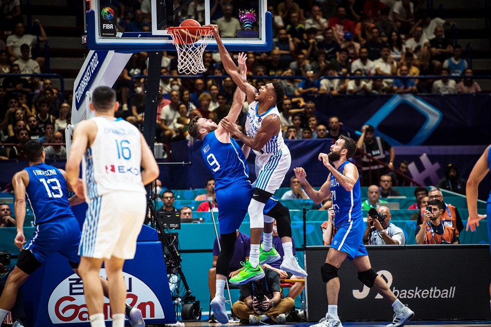Giannis Antetokounmpo of Greece during the FIBA EuroBasket 2022