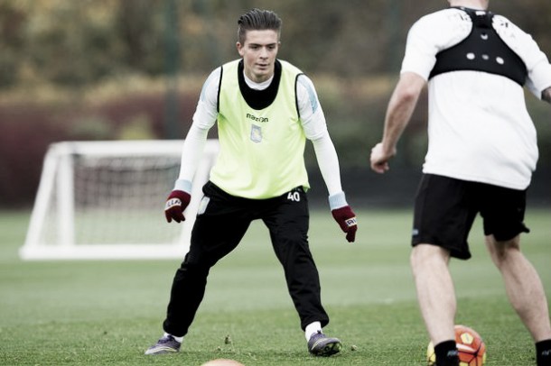Jack Grealish back in first-team training at Aston Villa