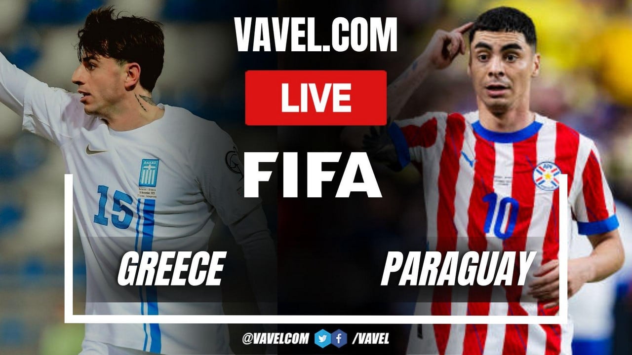Greece vs Paraguay LIVE Score Updates in Friendly Match