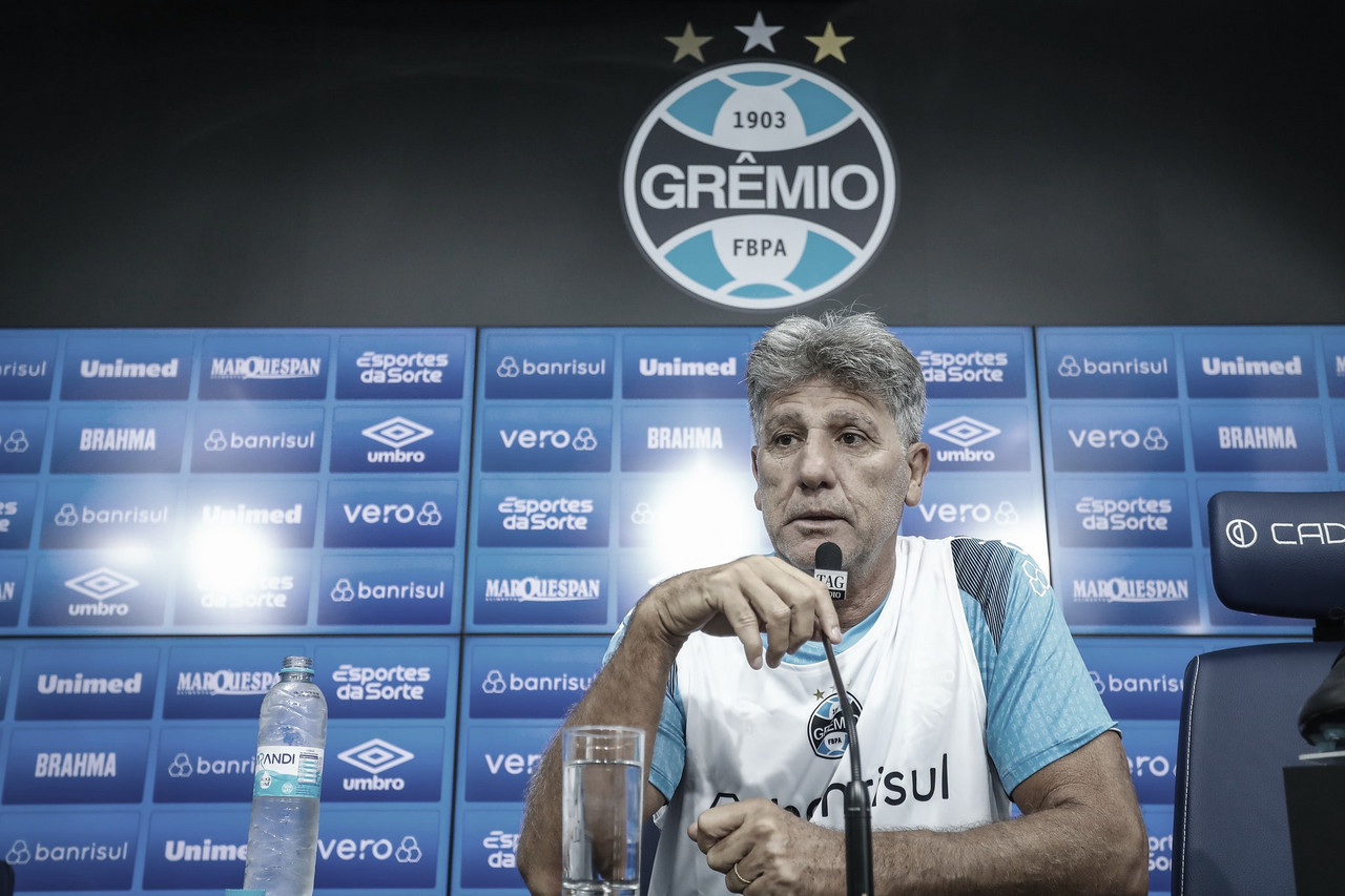 Após vitória do Grêmio, Renato alerta: "Ganhamos do nosso grande rival, mas tem muito campeonato pela frente"