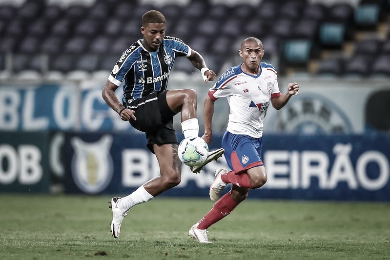 Sob olhar do novo técnico, Bahia tenta espantar má fase diante do Grêmio Sob olhar do novo técnico, Bahia tenta espantar má fase diante do Grêmio