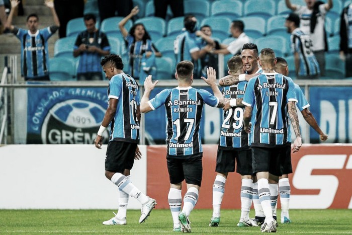 Apesar da grande vantagem em casa, jogadores do Grêmio mantém cautela para jogo de volta