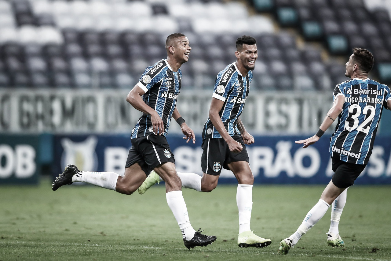 Defensores decidem, e Grêmio encerra primeiro turno do Brasileirão com vitória sobre Bragantino