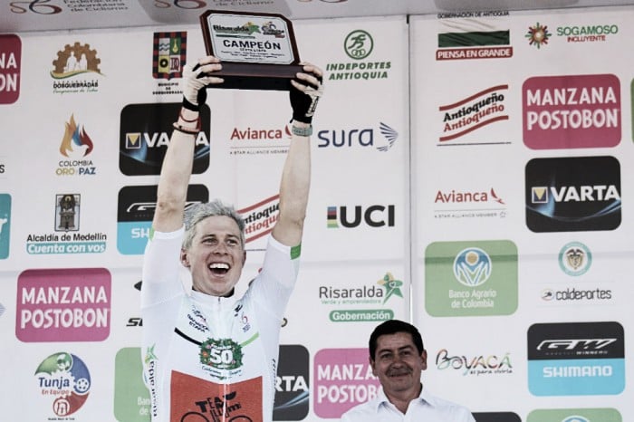 Griffin Easter se quedó con la etapa 6 de la Vuelta a Colombia