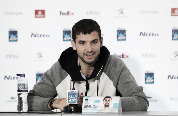 Grigor Dimitrov: "Nadal y Federer definen a la perfección la palabra campeones"