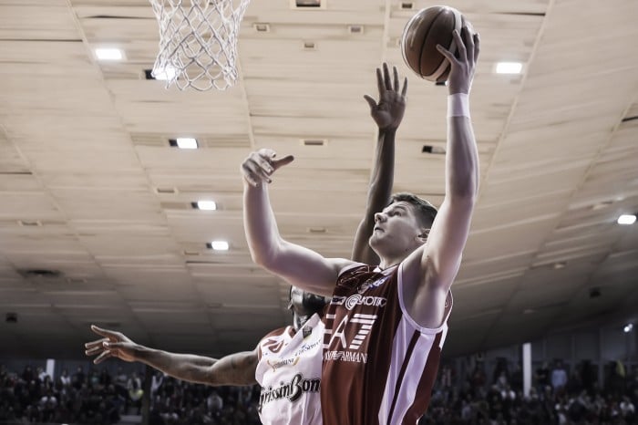 LegaBasket Serie A - Milano vince a Reggio e riaggancia il secondo posto (71-72)