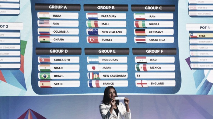Sonhando com tetra do Mundial Sub-17, Brasil cai no grupo com Espanha e surpresa africana Sonhando com tetra do Mundial Sub-17, Brasil cai no grupo com Espanha e surpresa africana