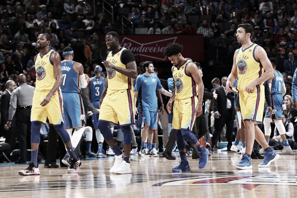NBA, i Warriors resistono alla furia di Westbrook