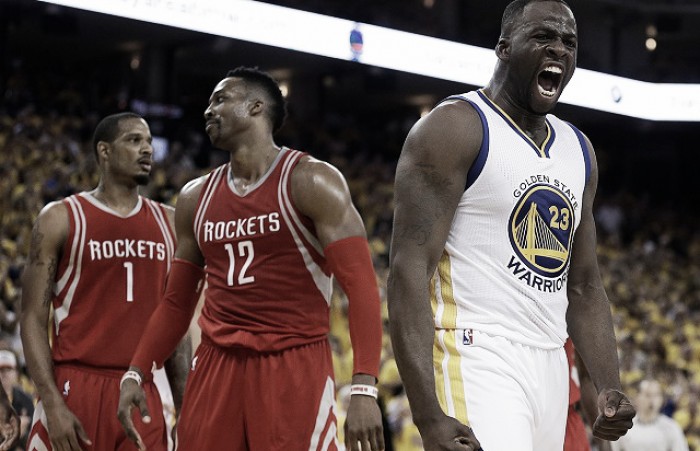 NBA: Golden State domina senza Curry, vinta la serie contro i Rockets (114-81)