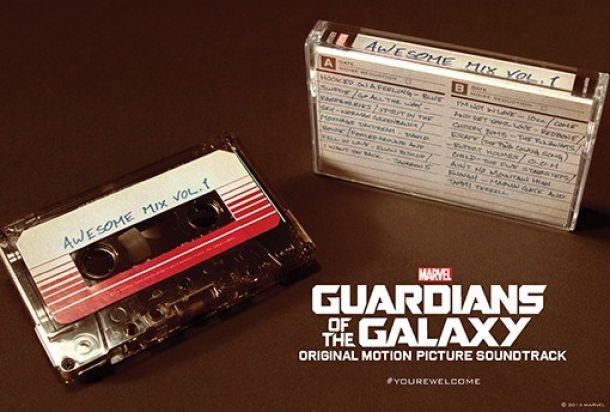 La banda sonora de 'Guardianes de la galaxia' se venderá en cintas de cassette