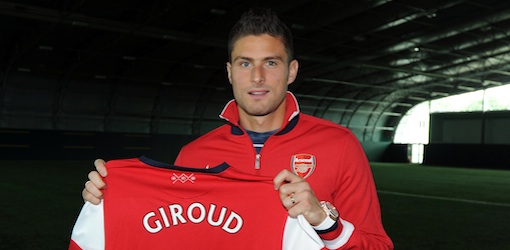 Giroud, nuevo jugador del Arsenal