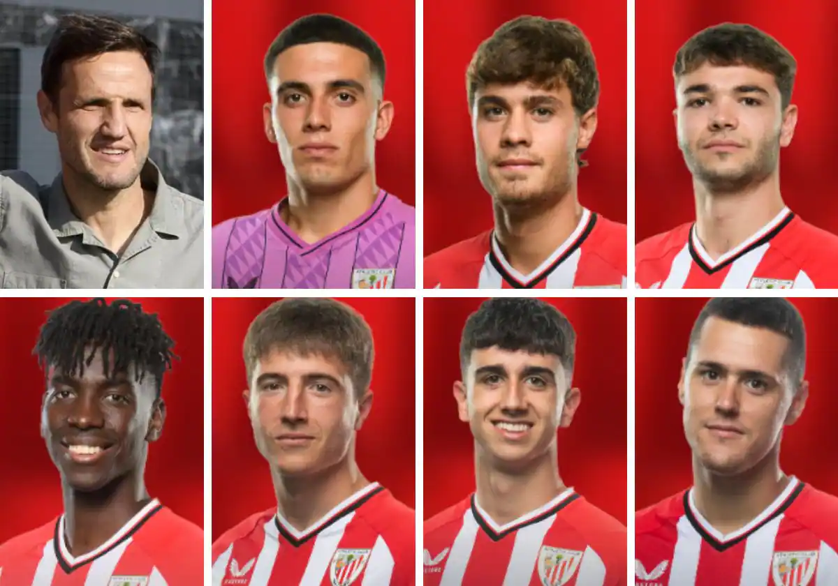 Los protagonistas del ascenso del Bilbao Athletic
