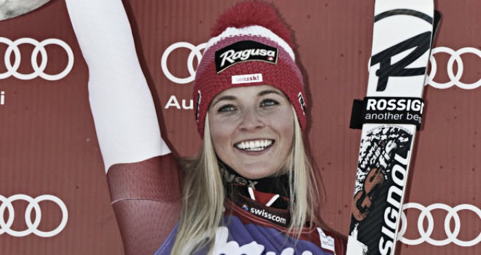 Sci Alpino - Soelden, gigante femminile 1° manche: dominio di Lara Gut, l'Italia c'è