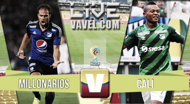 Resultado Millonarios - Deportivo Cali en la Liga Águila 2015 (3-2) Resultado Millonarios - Deportivo Cali en la Liga Águila 2015 (3-2)