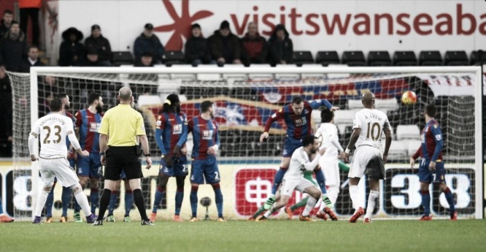 Swansea City 1-1 Crystal Palace: Points shared at the Liberty