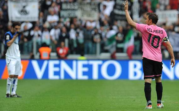 Alessandro Del Piero says goodbye to Juventus Stadium 