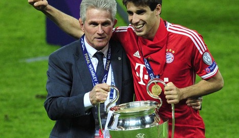 Javi Martinez campeón de Europa con el Bayern de Munich (Fuente: Diario de Navarra). 