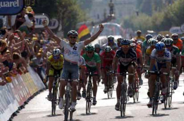 Victoria de Baden Cooke en el Tour de Francia 2003