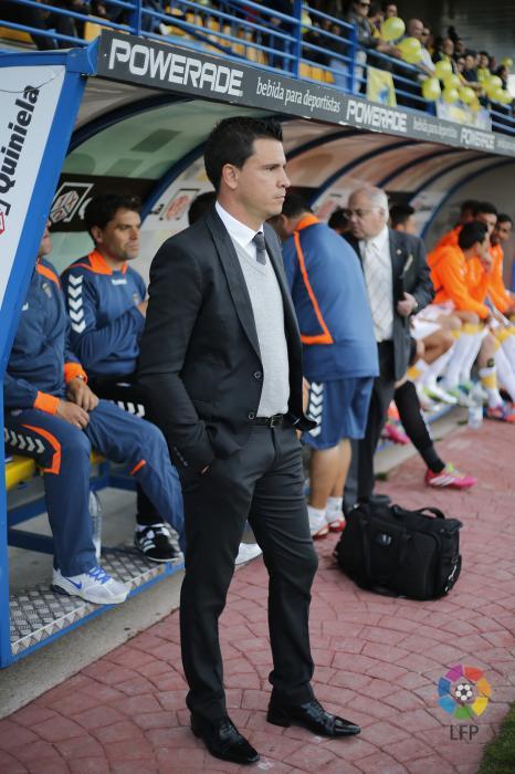 Sergio Lobera en el encuentro frente al Alcorcón esta temporada| Fuente: LFP