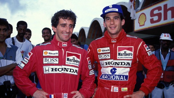 La rivalidad Senna - Prost comenzó con la llegada del brasileño a McLaren | Foto: vaz.net
