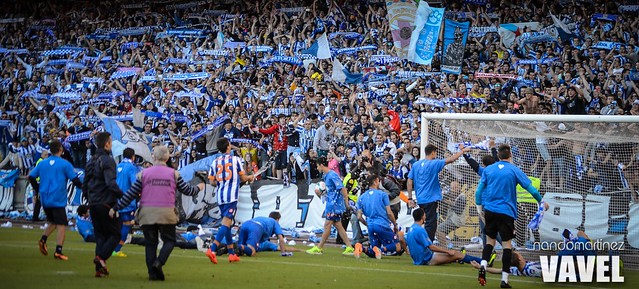 Deportivo - Jaén (Liga Adelante) Celebración