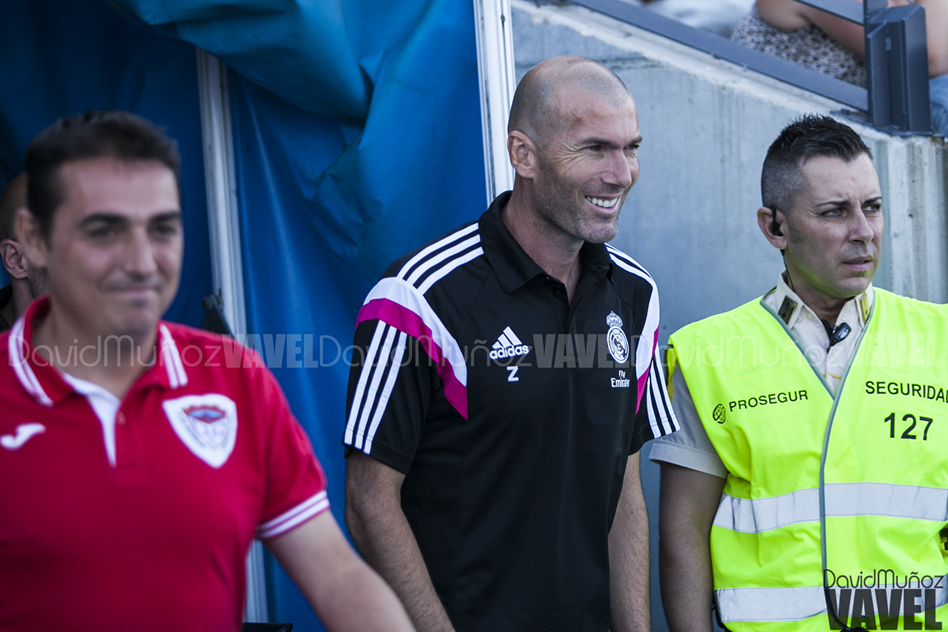 Zidane ha debutado con gran expectación