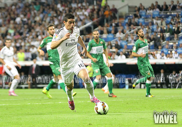 Real Madrid - Elche de la Jornada 5 temp.2014/2015