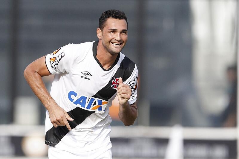 Gilberto comemora gol sobre o Nova Iguaçu (Foto: Marcelo Sadio/vasco.com.br)