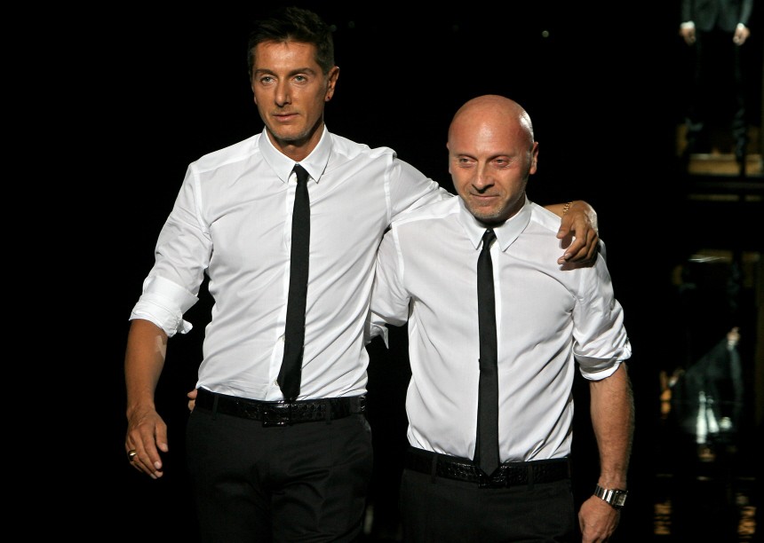Los fundadores de la firma Dolce & Gabbana | Fuente: pursuit.com