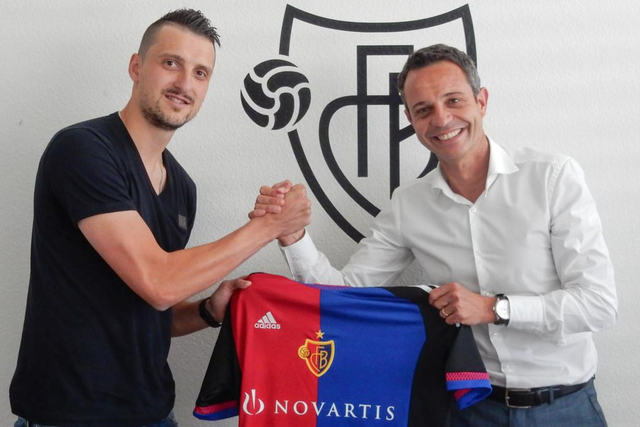 Kuzmanovic made 34 appearances for Basel in his first spell