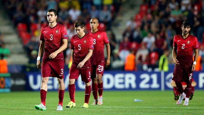 Portugal en la Eurocopa Sub-21. | Foto: Getty Images