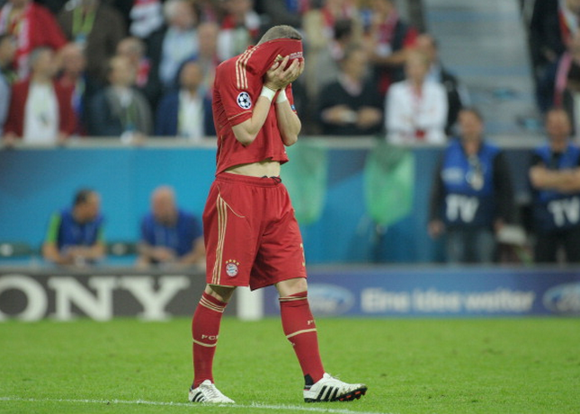 Penalty heartache for the Bayern legend against Chelsea.