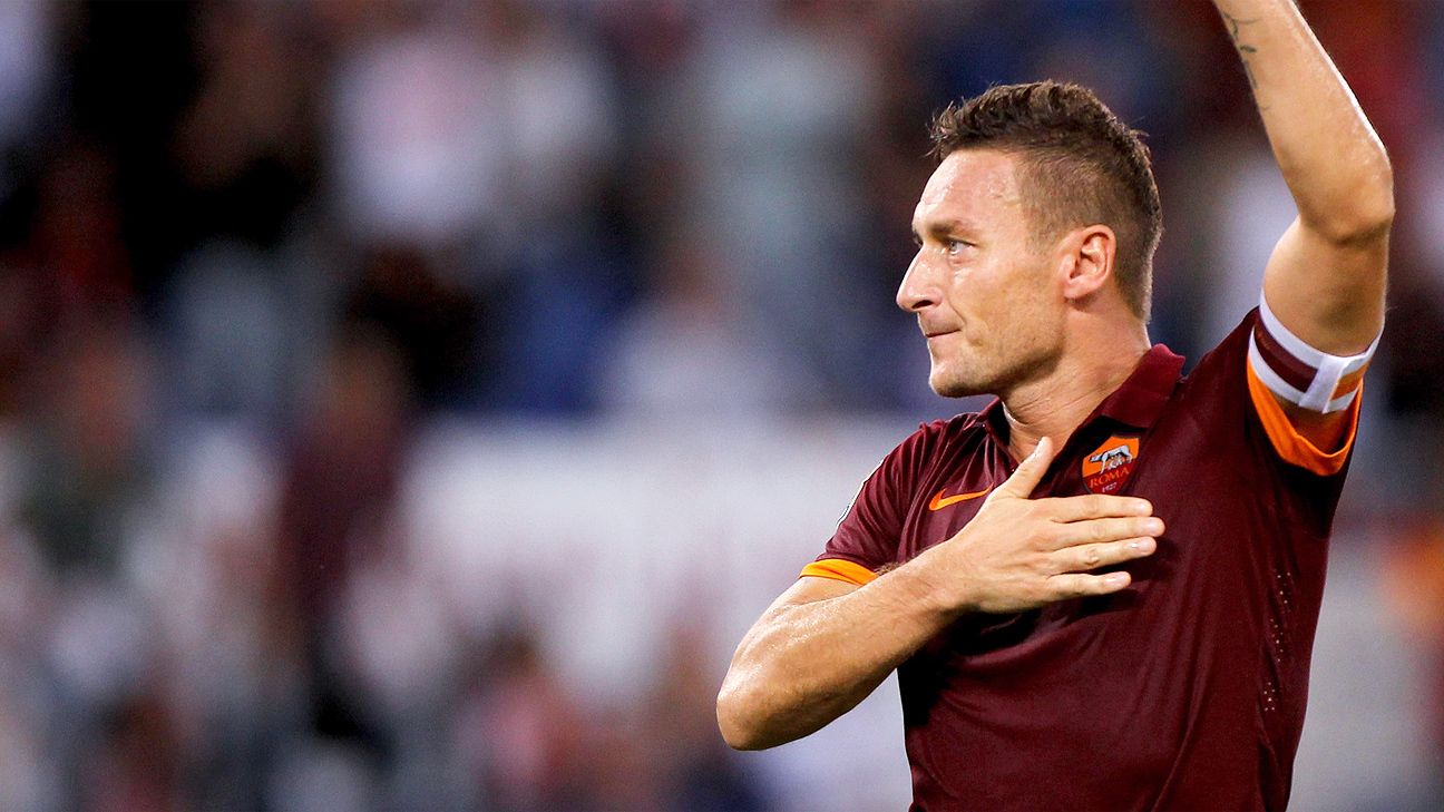 Totti is one of the worlds most respected players